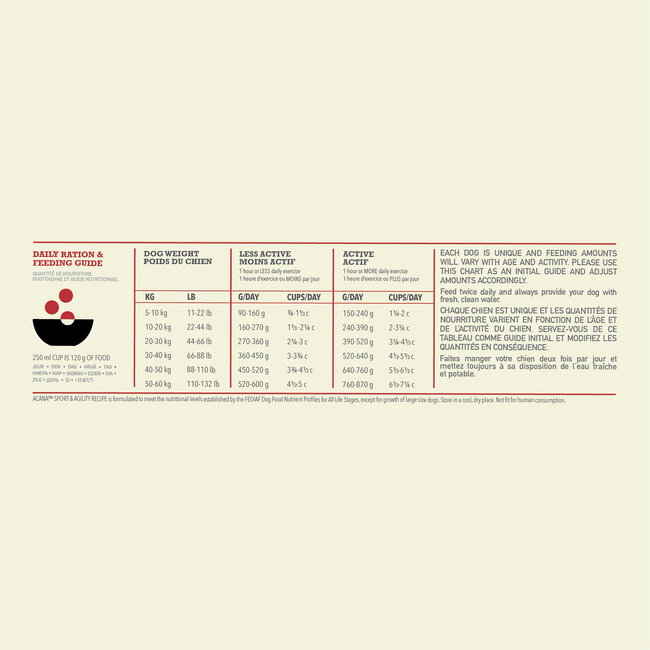 Acana Dog Sport & Agility