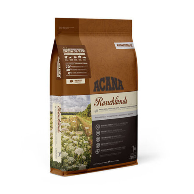 ACANA Highest Protein Ranchlands hondenvoeding 11,4 kg