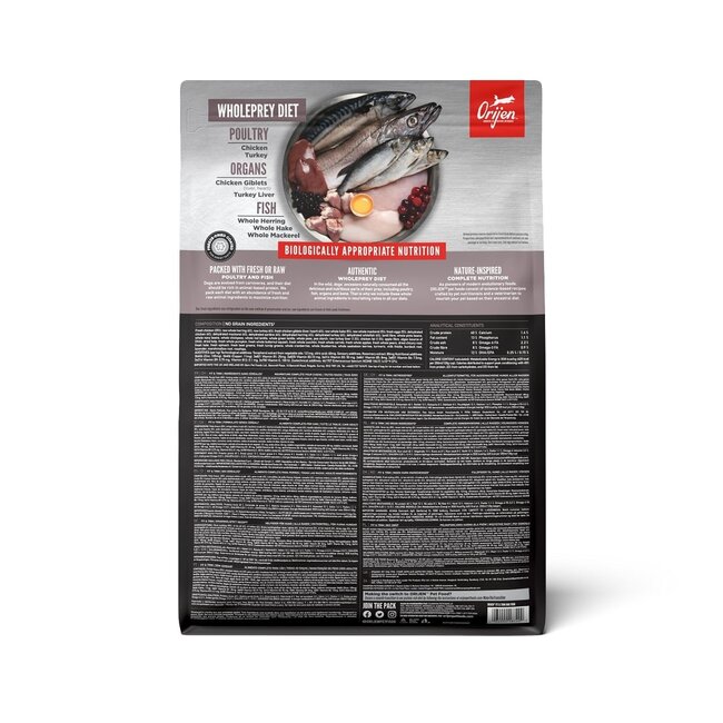 Orijen WHOLE PREY Fit & Trim Dog