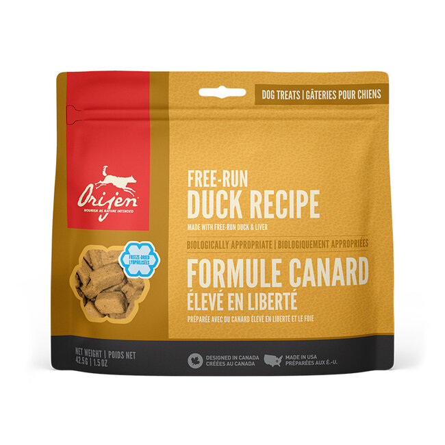 Orijen FREEZE-DRIED TREATS Dog Free-Run Duck