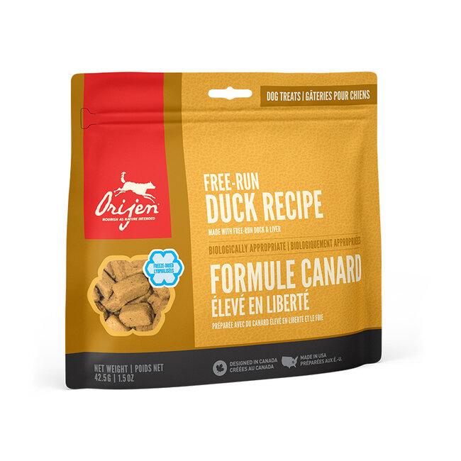 Orijen FREEZE-DRIED TREATS Dog Free-Run Duck