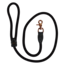 The DoggyWalker Looplijn Dark Grey