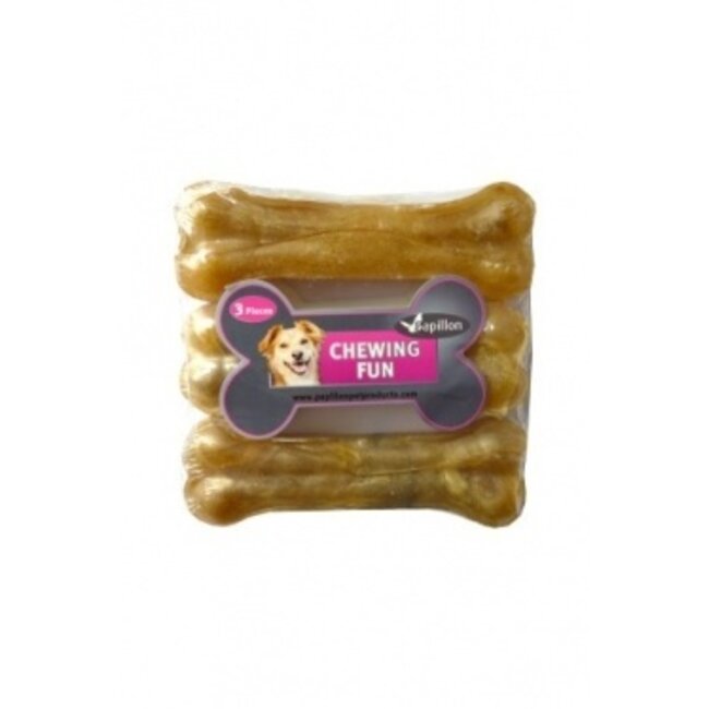 3 pack pressed chewing bones natural