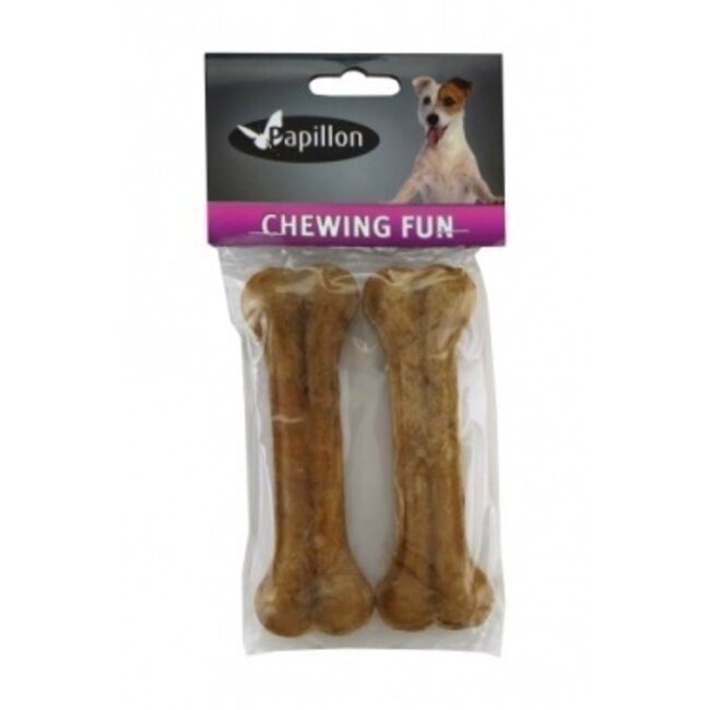 2 Crushed chewing bones natural