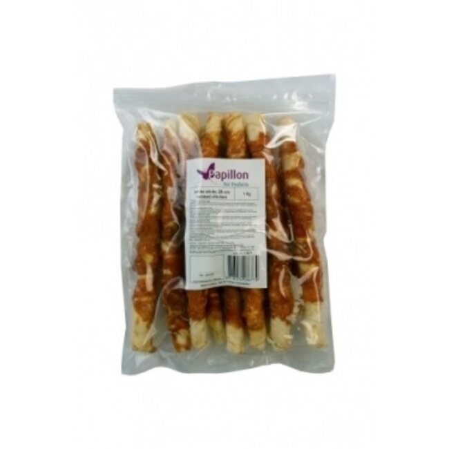 Rolsticks wit met kip omwikkeld