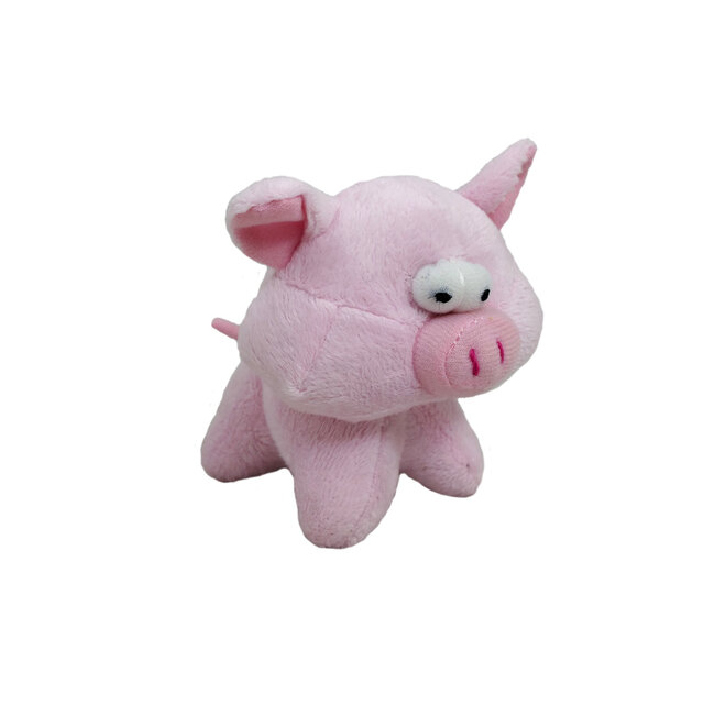 Plush pig with squeak 12 cm