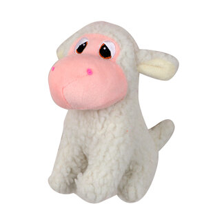 Papillon Pet Products Pluche schaap met piep 14 cm