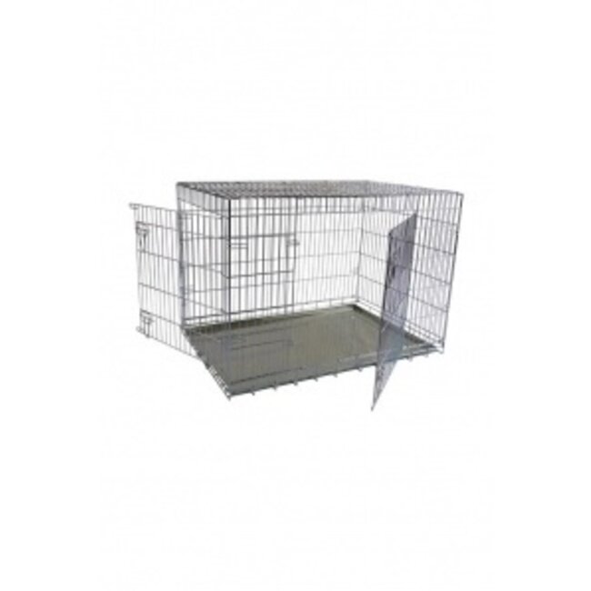 Lightweight wire cage 2-doors