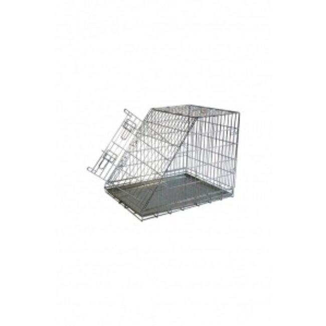 Wire cage with slanted side