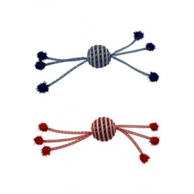 Colored balls with 6 straps