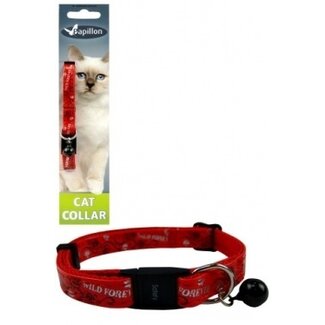 Papillon Pet Products Adjustable cat collar 10 mm 20 - 30 cm Wild Forever