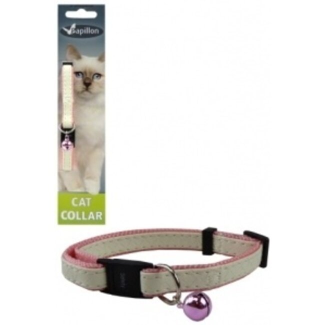 Adjustable cat collar 10 mm 20 - 30 cm Tiffany