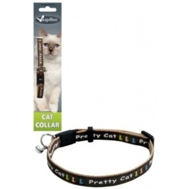 Adjustable cat collar 10 mm x 21 - 33 cm Kitty cat