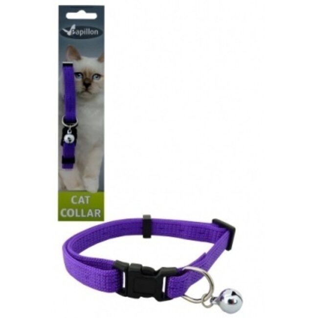 Adjustable cat collar 10 mm x 21 - 33 cm Sassy cat