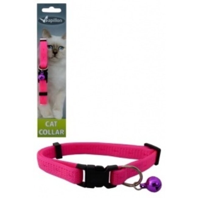Verstelbare kattenhalsband 10 mm x 21 - 33 cm Sassy cat