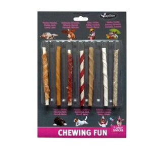 Papillon Pet Products Week snacks twisted sticks mix