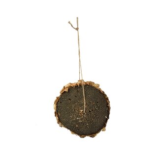 Tweetfeed Sunflower head Black L 1pc