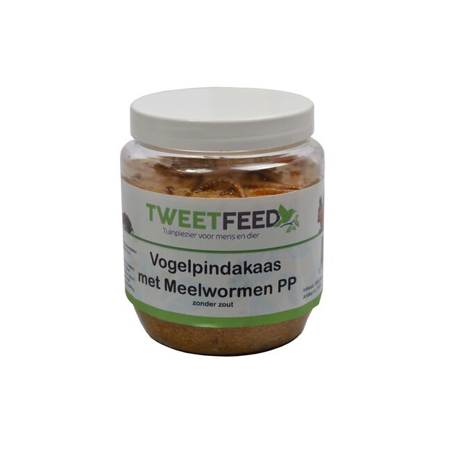 Bird Peanut Butter Mealworms PP 350gr