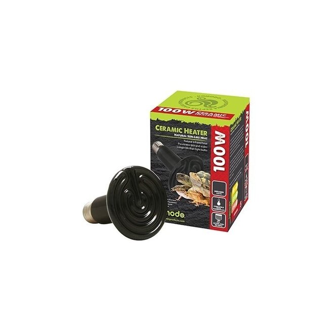 Komodo Ceramic Heat Emitter Black