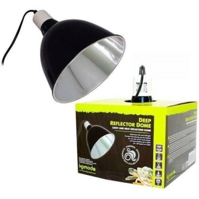 Komodo Deep Reflector Dome Euro Plug