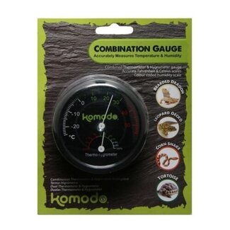 Komodo Komodo Combined Thermometer & Hygrometer Analog