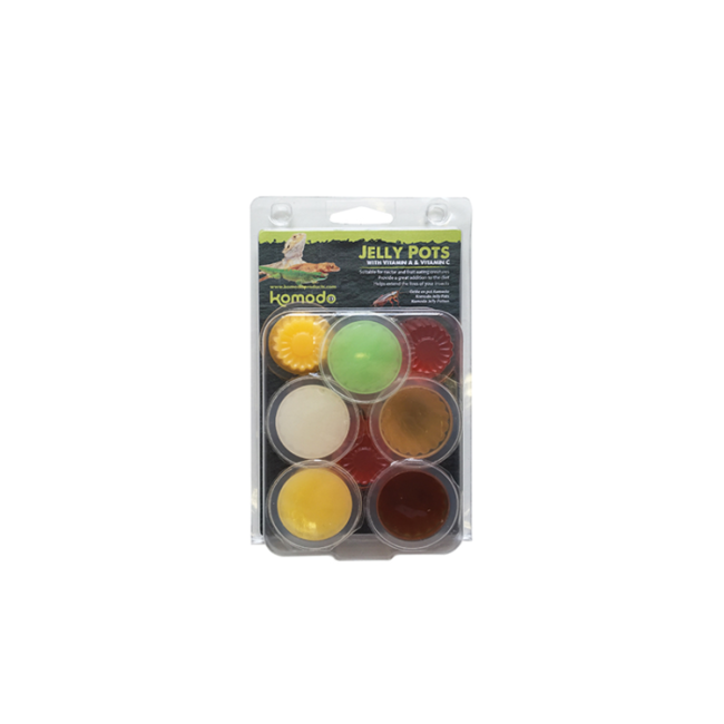 Komodo Jelly Pots Mixed Flavours 8pc