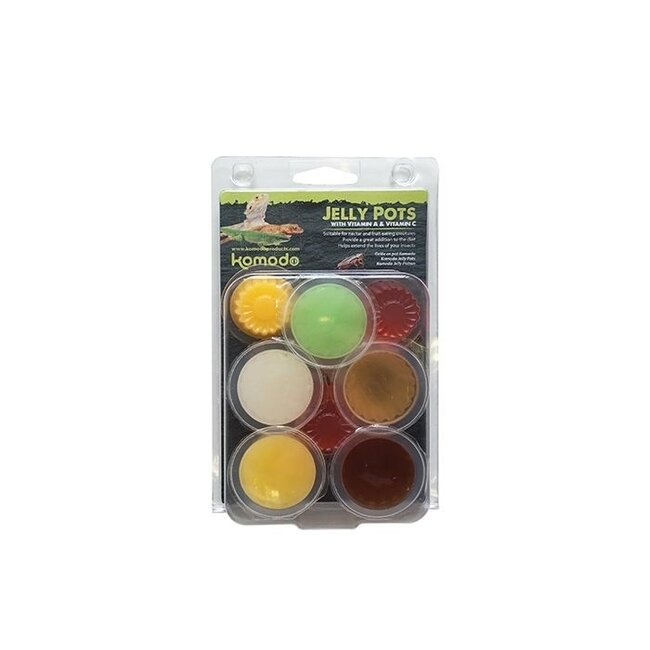 Komodo Jelly Pots Fruit Flavours 8pc