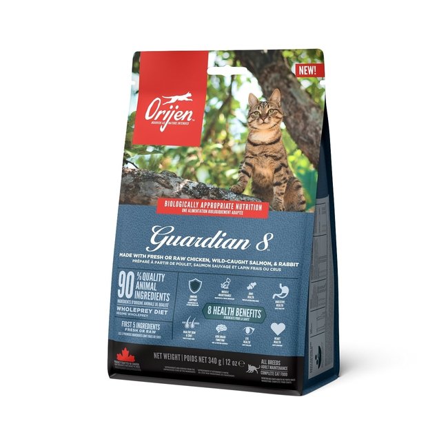 Orijen Guardian 8 Cat Kip&Kalkoen&Zalm - Kattenvoer - 4.5 kg