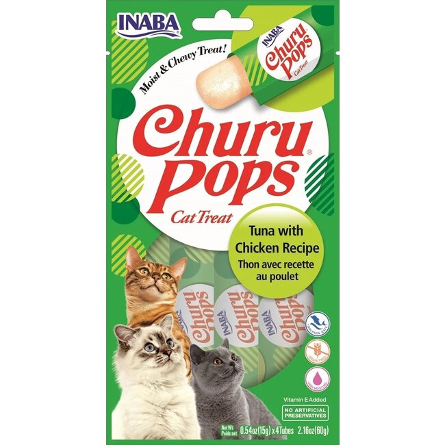 Inaba Pops Cat Tuna Chicken