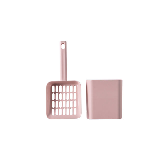 Hoopo Dome Pink Litter Box
