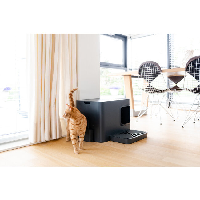 Hoopo Dome Plus Kattenbak Grijs