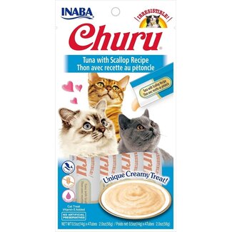 Inaba Inaba Churu Cat Tuna With Scallop