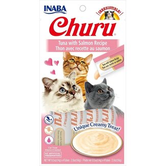 Inaba Inaba Churu Cat Tuna With Salmon