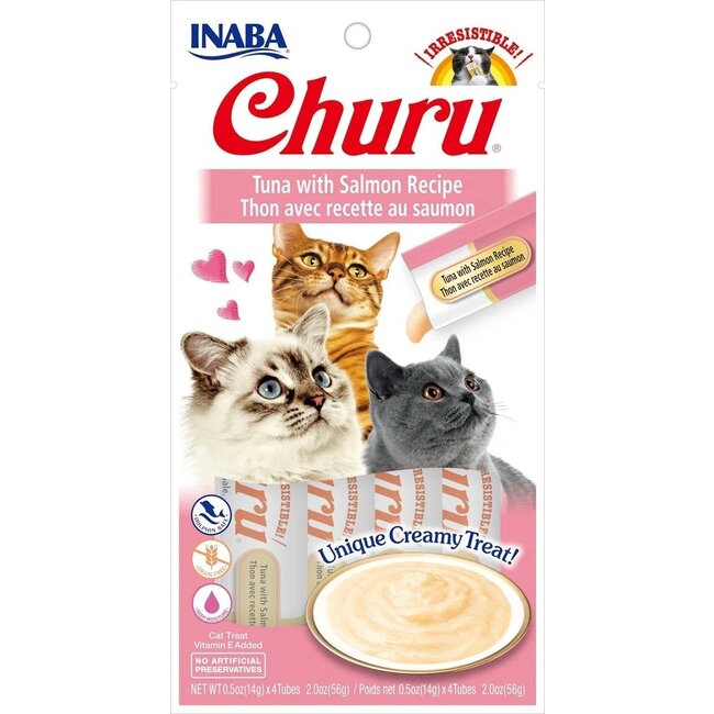 Inaba Churu Cat Tuna With Salmon