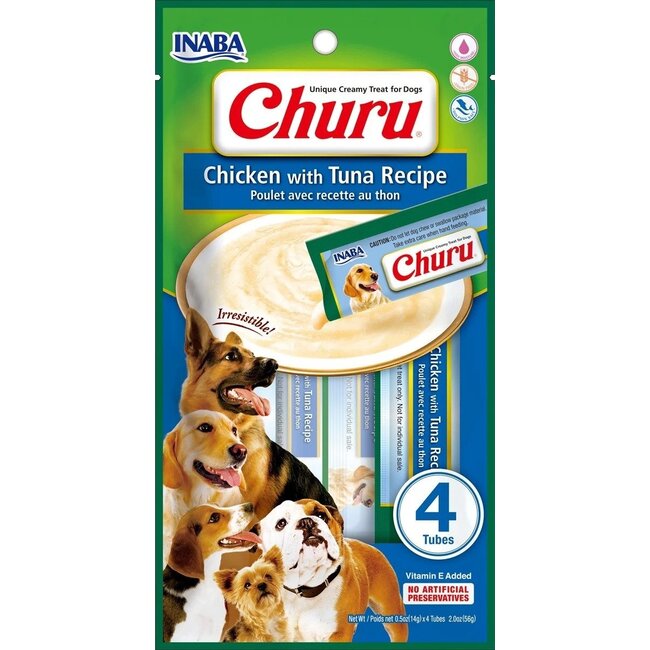 Inaba Churu Dog Chicken With Tuna Recipe