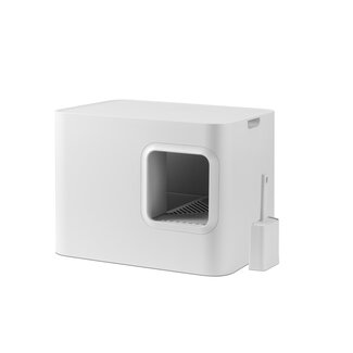 Hoopo Hoopo Dome Litter Box White