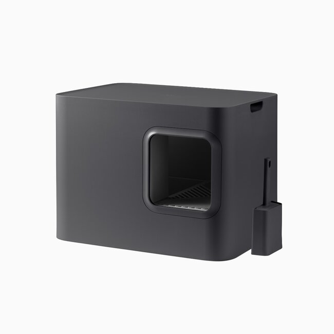 Hoopo Dome Litter Box Grey