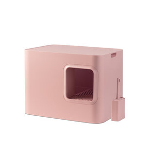 Hoopo Hoopo Dome Pink Litter Box