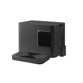 Hoopo Hoopo Dome Plus Litter Box Grey