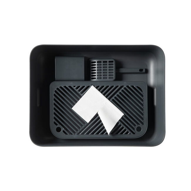 Hoopo Dome Plus Kattenbak Grijs