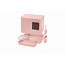 Hoopo Dome Plus Kattenbak Roze