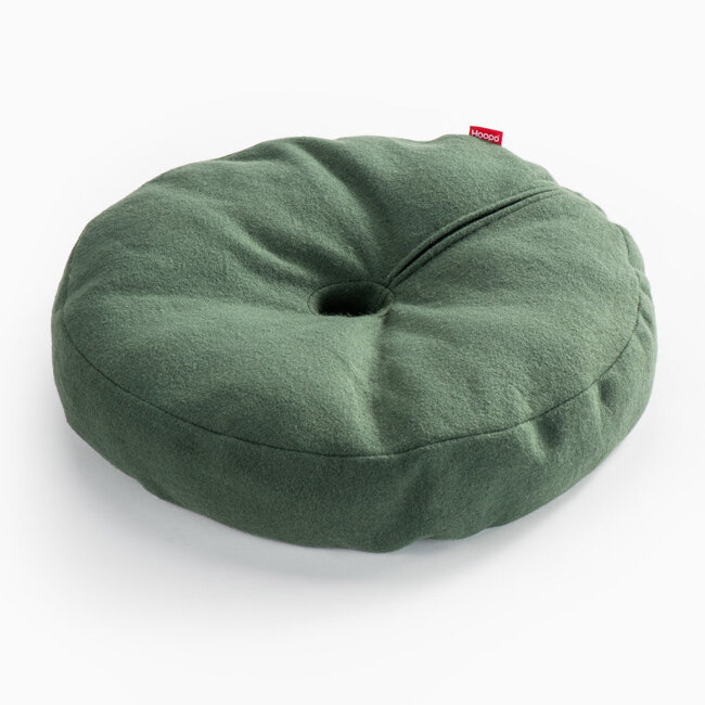 Hoopo Donut Dark Green Cat Bed