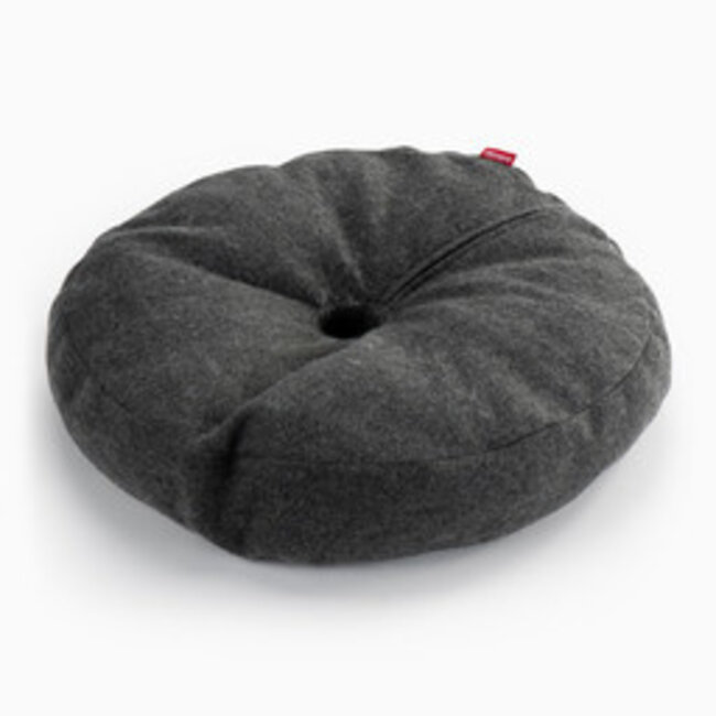 Hoopo Donut Dark Grey Cat Bed