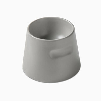 Hoopo Hoopo Tower Ergonomic Cat Feeder Grey