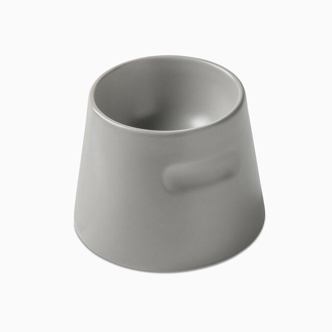 Hoopo Tower Ergonomic Cat Feeder Grey