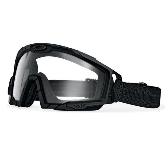 SI Ballistic Goggles 2.0 Clear (Black)