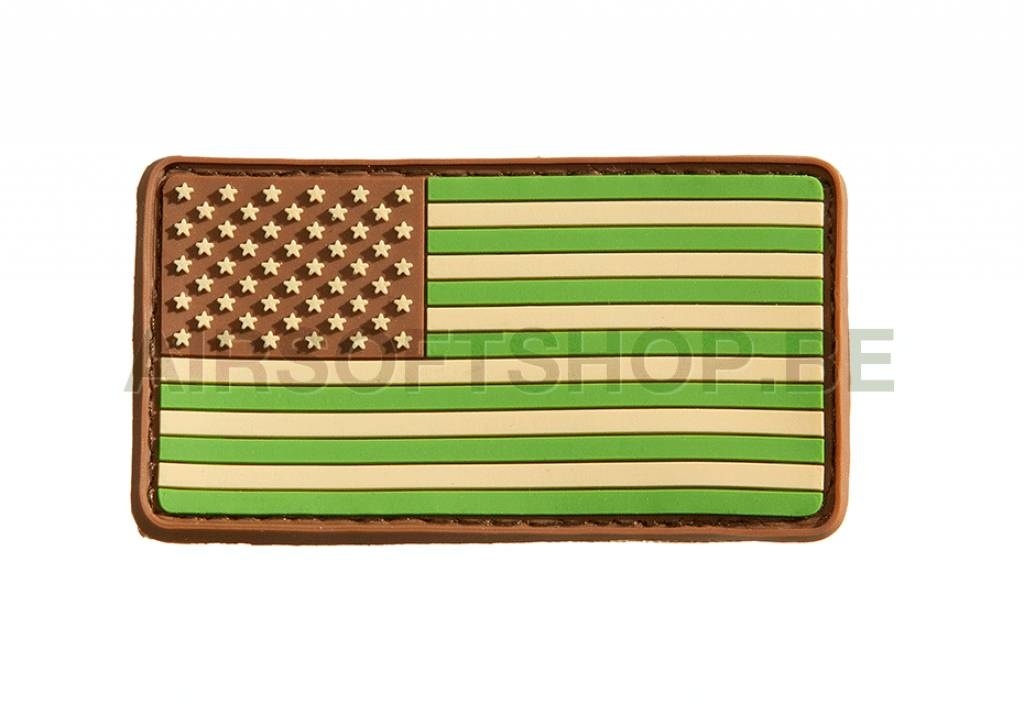 US Flag PVC Patch (Multicam)