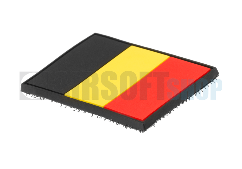 Belgium Flag Rubber Patch