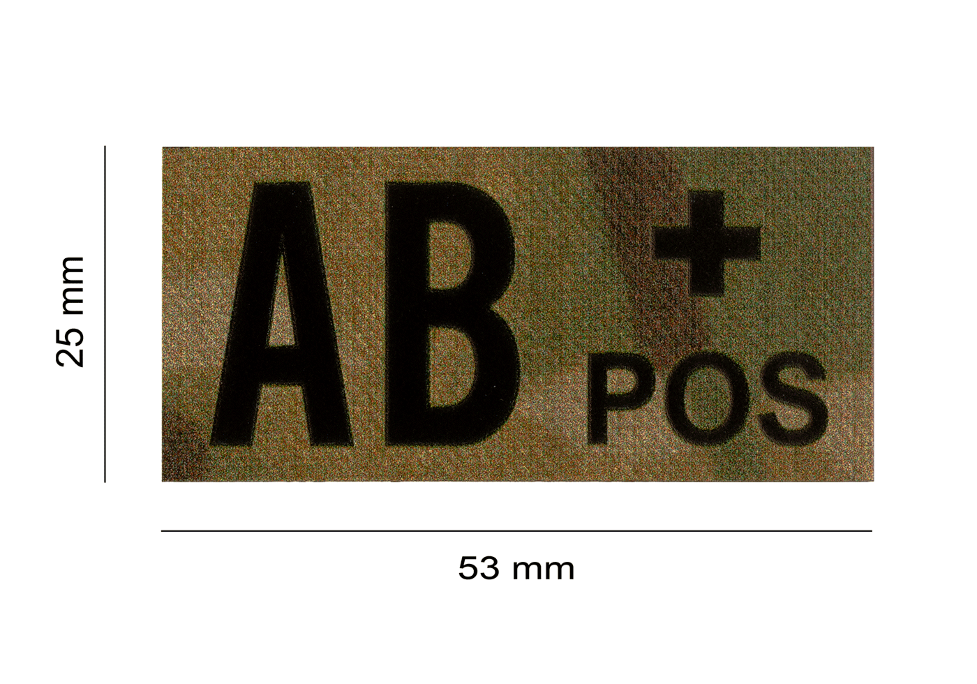 AB Pos IR Patch (Multicam)