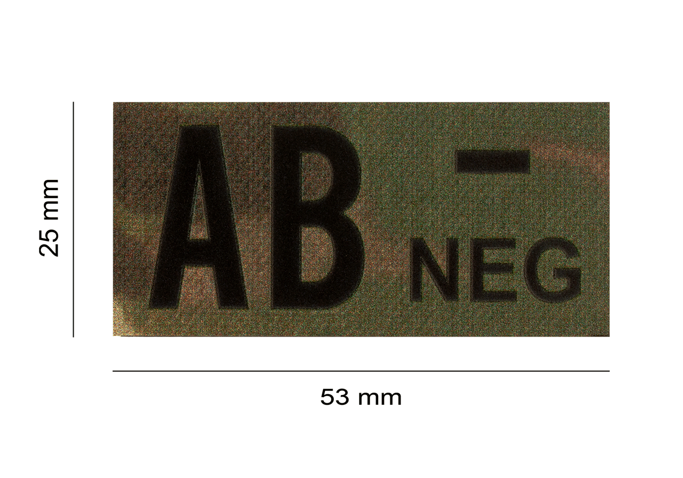 AB Neg IR Patch (Multicam)
